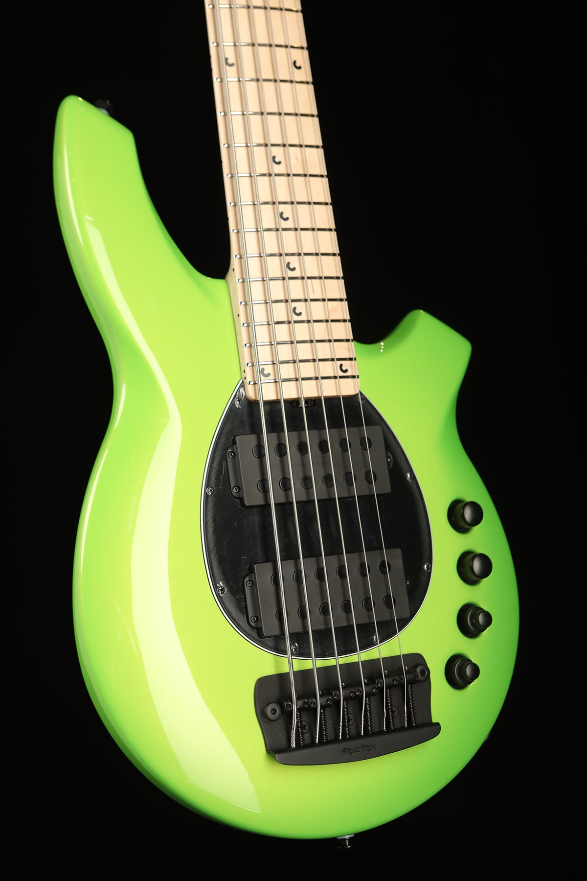 Ernie Ball Music Man Bongo 6 Mantis Green - Bass Centre Music Store Melbourne