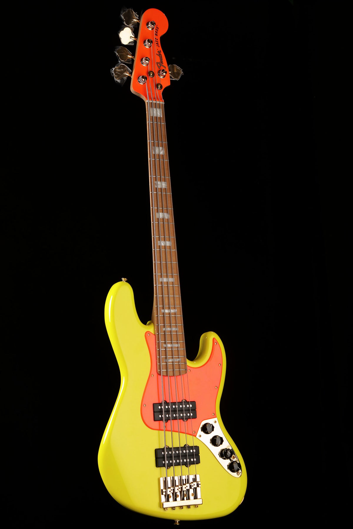 Fender Mononeon Jazz V Bass Neon Yellow