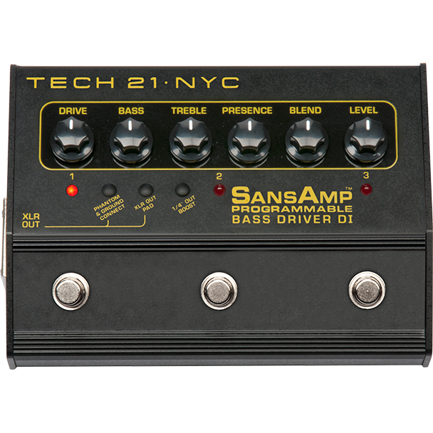 Sansamp Programmable Bass Driver Di | Bass Centre