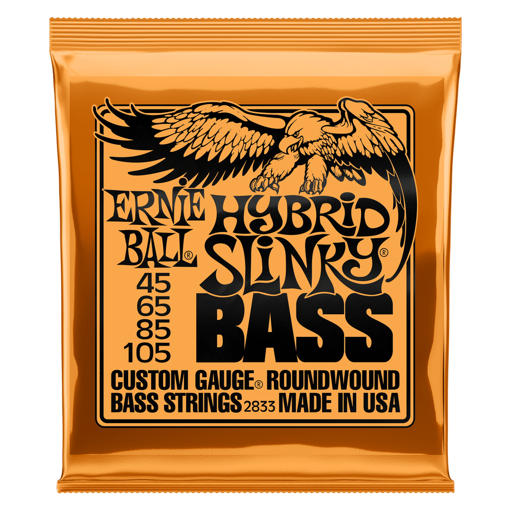 LaBella Stainless Steel Electric Bass Strings Round Wound 45-65-85-105 -  Bass Strings Only